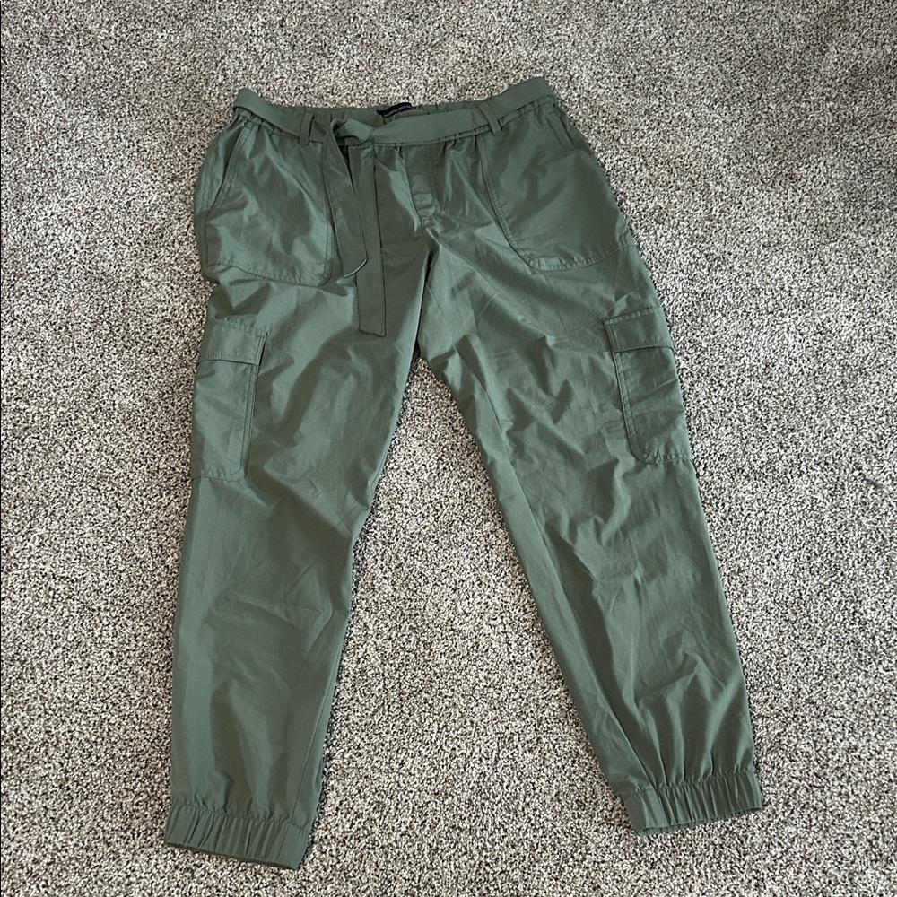 Banana Republic Olive Cargo Jogger Pants